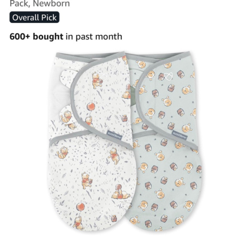 Amazon.com : swaddles for newborns winnie the pooh