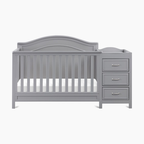 daVinci Charlie 4-in-1 Convertible Crib and Changer Combo - Grey