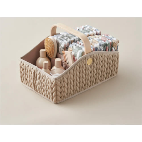 HAPP Brand Diaper Caddy - Beige