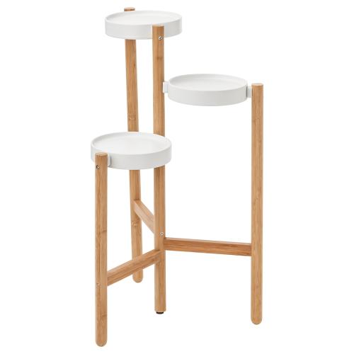 SATSUMAS Plant stand - bamboo/white 78 cm (30 ¾ ")