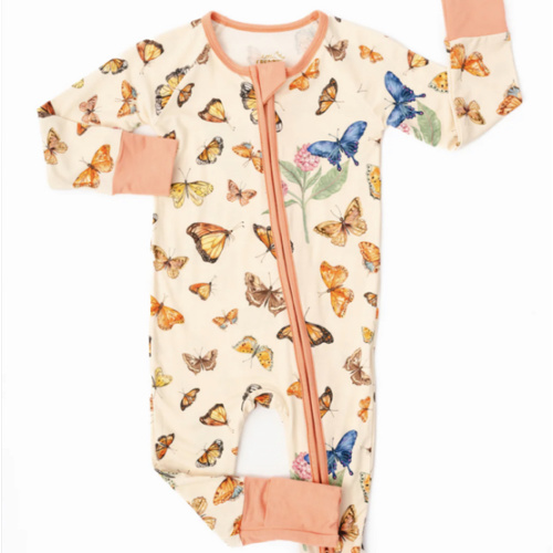 Kensington's Butterflies Bamboo Sleeper – Little Crowns & Capes