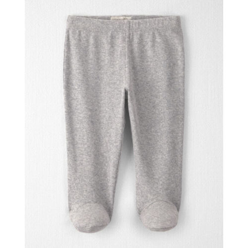 Baby Boy Organic Cotton Rib Footed Pants - Little Planet | Carter's