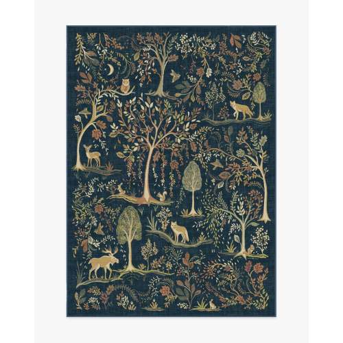 Wilder Blue Multicolor Rug | Ruggable US