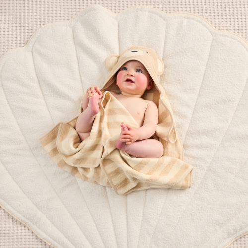 Adairs Kids - Nursery Bear Hooded Towel | Adairs