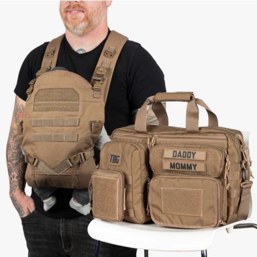 Deuce Diaper Bag & Baby Carrier Bundle | Tactical Baby Gear Deal