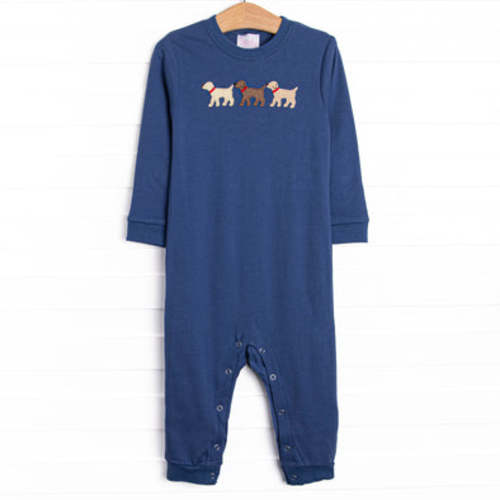 Best in Show Applique Romper, Blue – Stitchy Fish