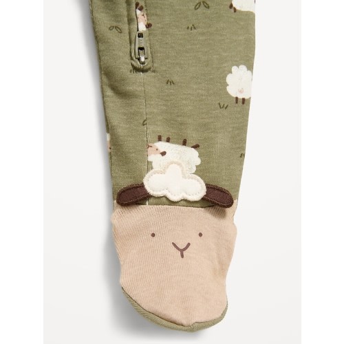 2-Way-Zip Sleep & Play Footed One-Piece for Baby