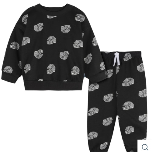 2-Piece Infant & Toddler Las Vegas Raiders Sweatshirt and Pant Set – Gerber Childrenswear