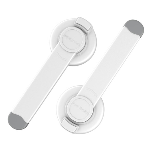 4our Kiddies Baby Toilet Lock (2 Pack) for Child Safety, Baby Proof Toilet Seat Lock with 2 Extra Pallet Fit for Most Standard Toilet, Easy Intallation Toilet Lid Lock with 2 Extra 3M Adhesive