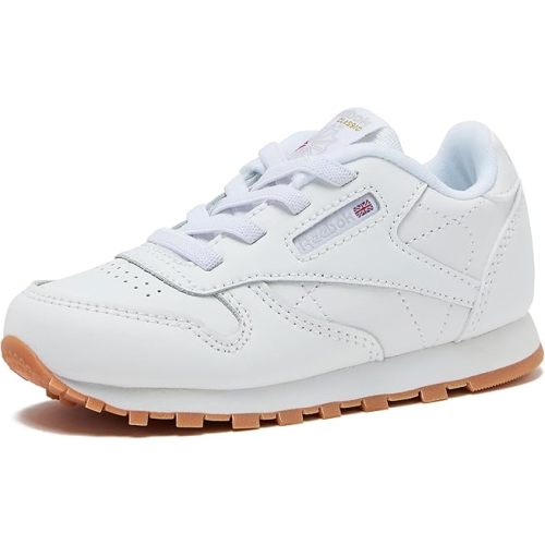 Reebok Classic Leather Girls and Boys Shoes for Kids, Toddler, Little Kid or Big Kid Sneakers, Girl or Boy Tennis Shoes
