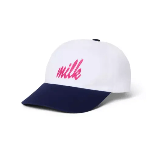 Girl White Milk Bar x Janie and Jack Cap by Janie and Jack
