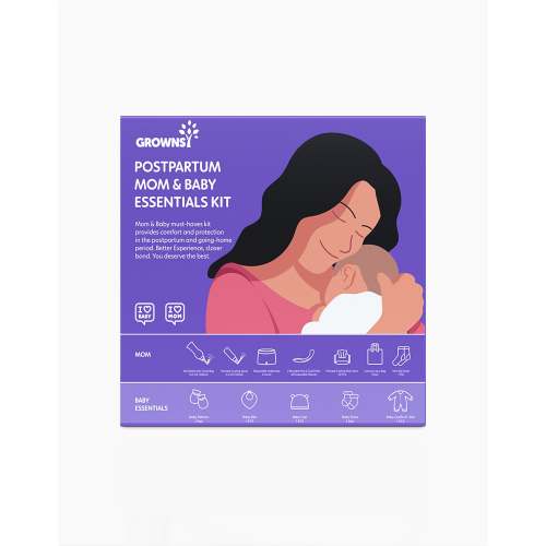 Postpartum Care Kit | New Mom & Baby Essentials – GROWNSY
