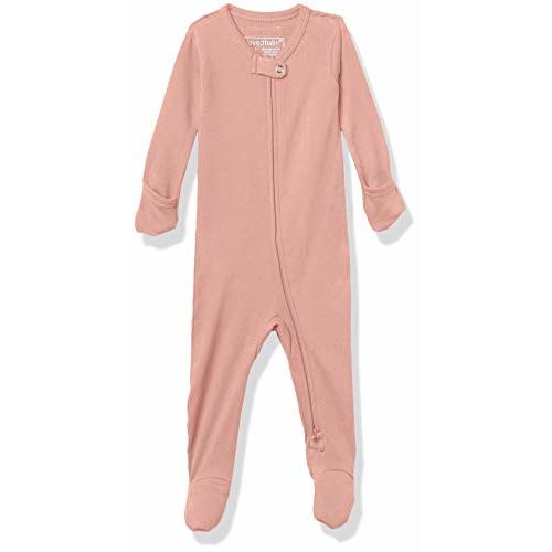 L'ovedbaby Unisex Baby Organic 2-Way Zipper Footie