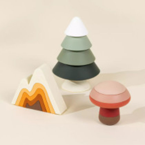 Coco Village Silicone Stackable Forest Set