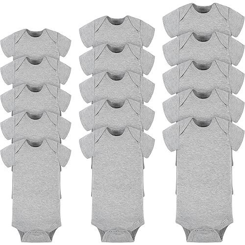 Gerber Unisex Baby 15 Piece Onesies Bodysuit Multi Size Pack