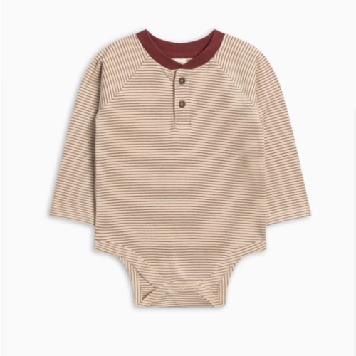 Lucas Raglan Henley Bodysuit