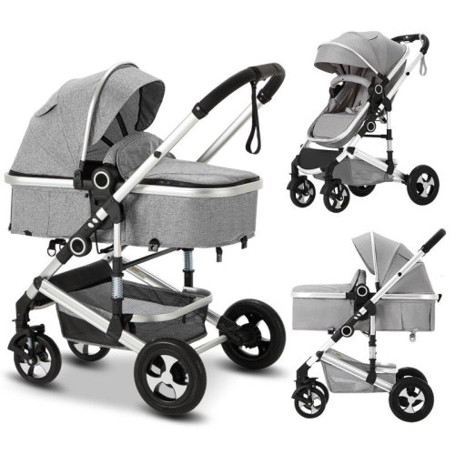 STHOUYN Convertible Baby Stroller, Folding High Landscape Infant Carriage, Adjustable Canopy, Diaper Bag, Anti-Shock & Reviews | Wayfair