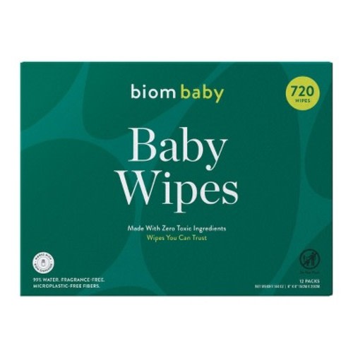 "biom baby wipes"