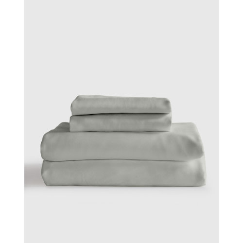 Cooling Organic Bamboo Sheet Set | Quince in Eucalyptus