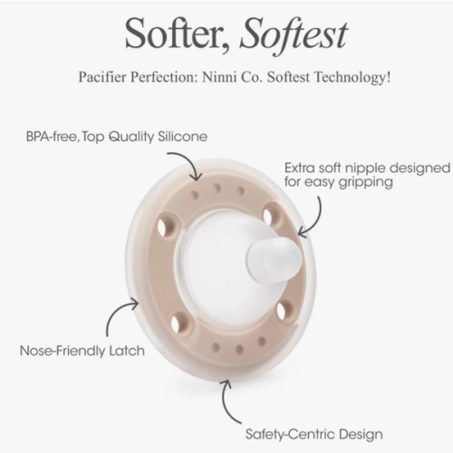 Ninni Pacifier Oatmeal 4 Pack