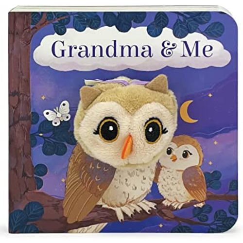 Grandma & Me Children's Finger Puppet Board Book, Ages 1-4