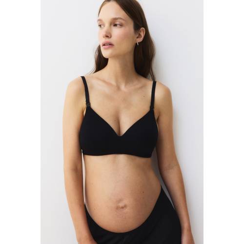 MAMA 2-PACK PADDED COTTON NURSING BRAS