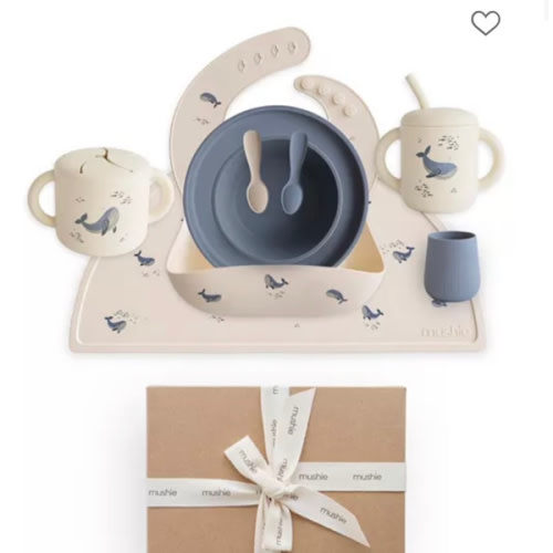 Mushie Feeding Kit (whales)