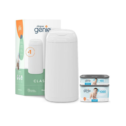 Diaper Genie Classic Gift Set | Baby Registry Must-Have