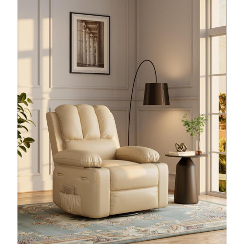 Latitude Run® Oversized Recliner Chairs with Heat and Massage | Wayfair