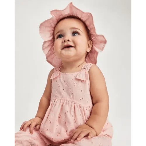 Baby Girl Floral Sunhat - Pink | Carter's