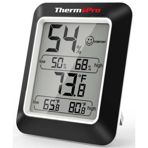 ThermoPro TP50W Indoor Thermometer and Humidity Gauge - Accurate Air Temp Reads for House Inside