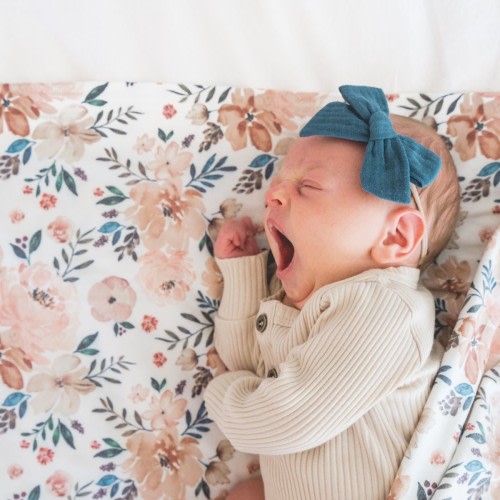 Copper Pearl - Printed Swaddle Blanket - Autumn