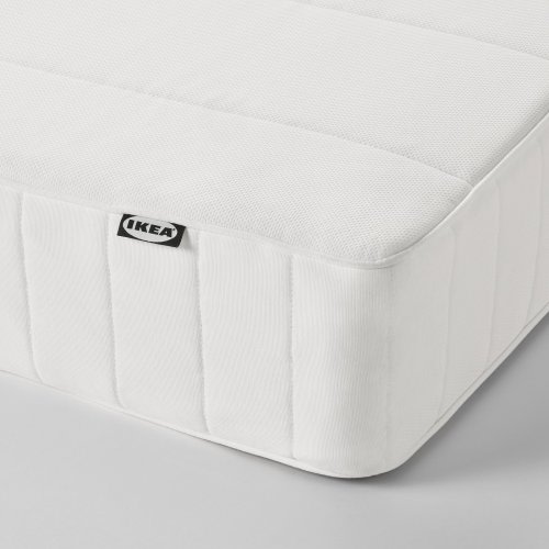 VESTERÖY Pocket spring mattress - medium firm/white Twin