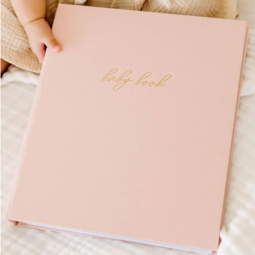First Year Baby Memory Book - Pink