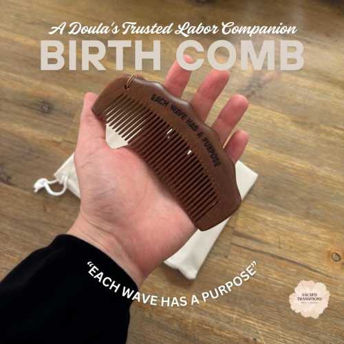 Birth Comb – Doulas Natural Labor Pain Relief, Acupressure Tool