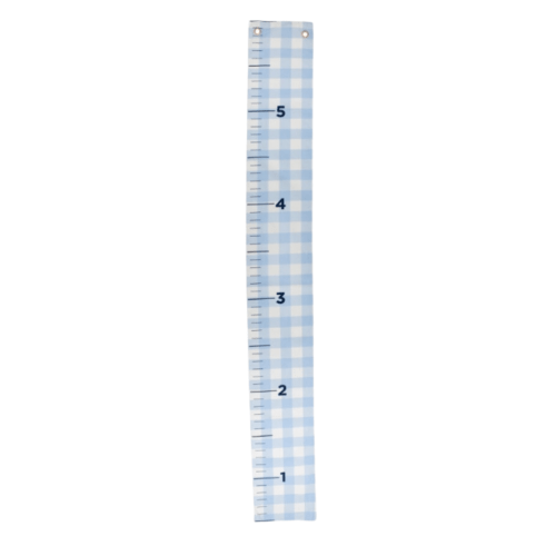 Grow Baby Grow Chart - Beale Street Blue Gingham – GG's Children's Boutique