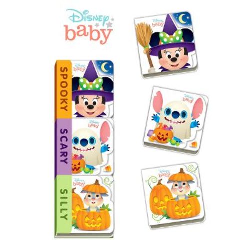 Disney Baby Spooky, Scary, Silly - by Disney Books (Board Book)