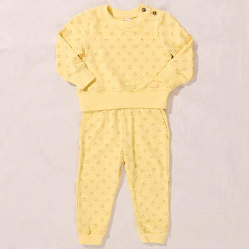 Baby Jax Jogger Set - Smiley
