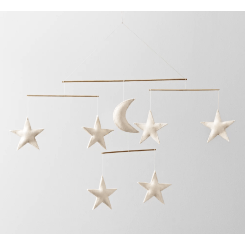 Wool Felt Night Sky Mobile
