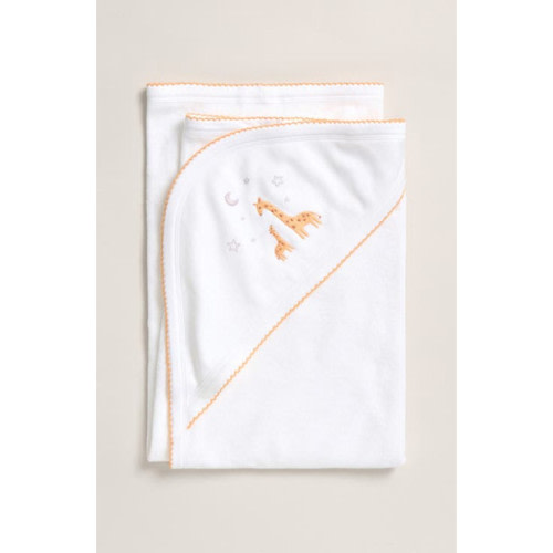Embroidered Hooded Bath Towel