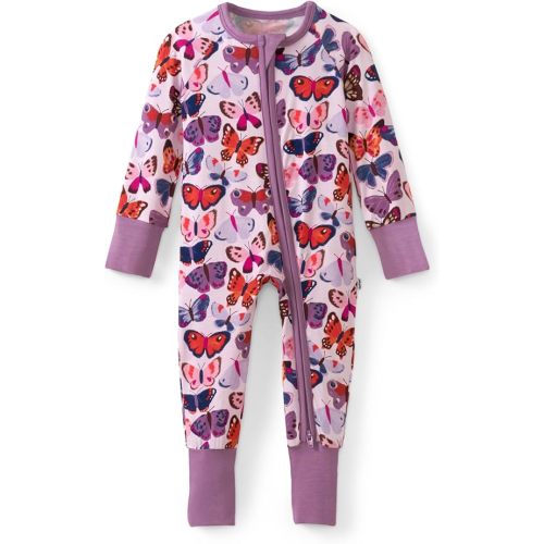 Little Sleepies Pajamas for Baby Boys & Girls, Viscose from Bamboo Baby Pajamas, Sleepers, 2-Way Zipper PJs