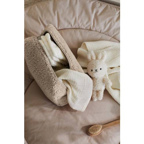 Teddy Fleece Diaper Bag