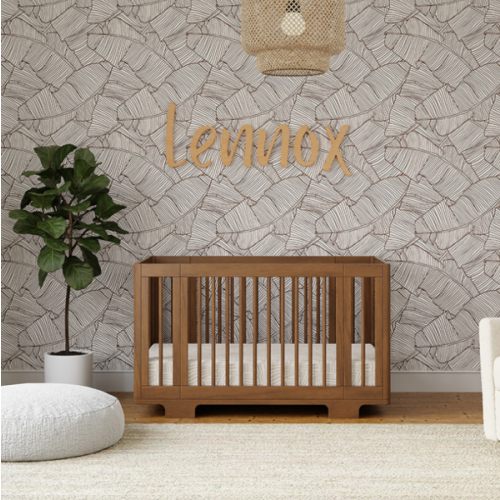 Babyletto Yuzu Walnut Wood 8-in-1 Convertible Crib