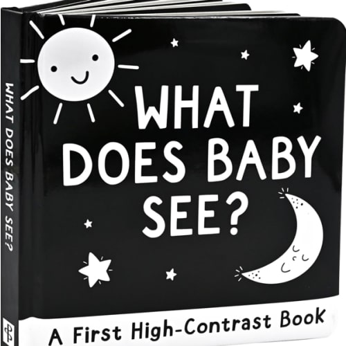 What Does Baby See? A High-Contrast Board Book (Padded Cover)