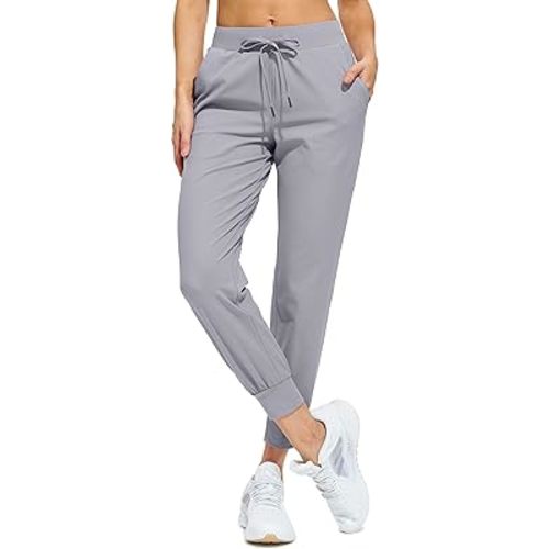 Libin Women's Joggers Pants Athletic Running Petite/Regular/Tall Sweatpants with Pockets Tapered Casual Workout Pants
