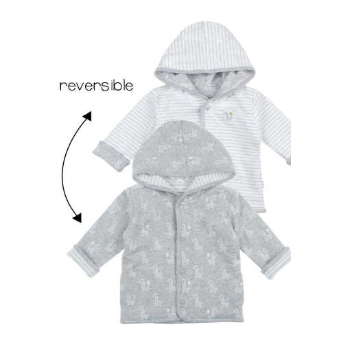 GIRAFFE Reversible Jacket with Hood