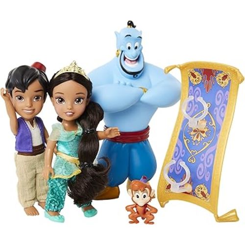 Disney Princess Jasmine & Aladdin Doll Petite Storytelling Gift Set