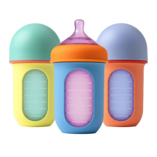 BOON | Nursh Silicone Bottle (3-Pack) | Kido Bebe