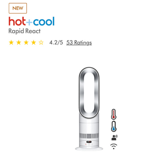 Dyson Hot+Cool™ HF1 Rapid React