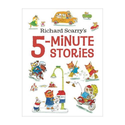 Richard Scarry's 5-Minute Stories - (Hardcover)